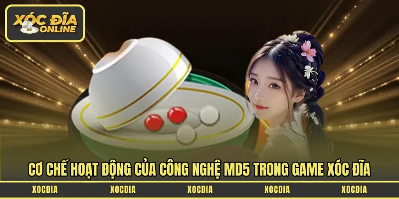 Cơ chế hoạt động của công nghệ MD5 trong game xóc đĩa